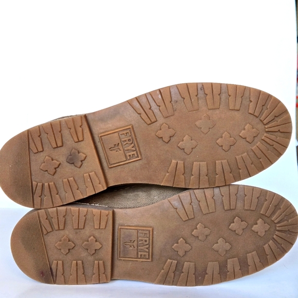 Frye Celia x Stitch Tall Riding Boots Grey Size 6.5 B - Picture 4 of 8